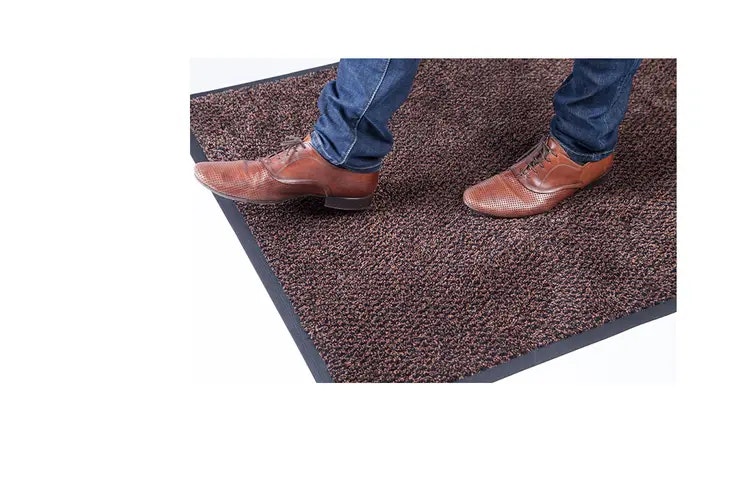 Elis kokvilnas paklājs brūnā krāsā