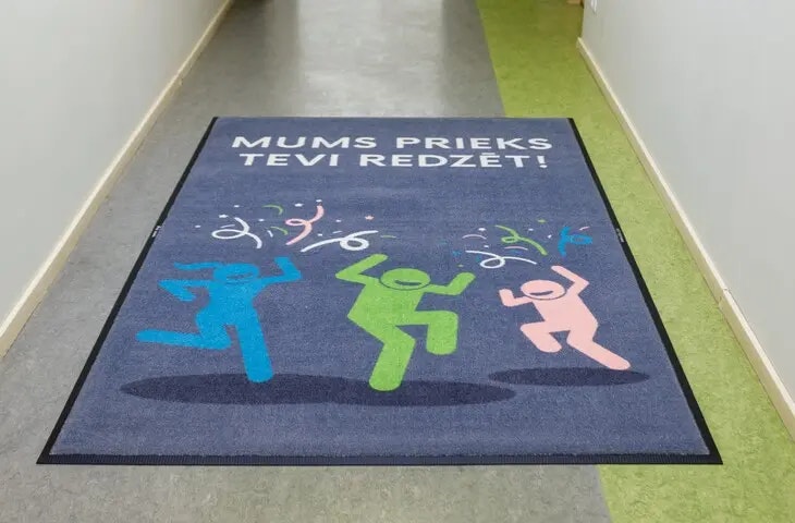 Mums prieks Tevi redzēt