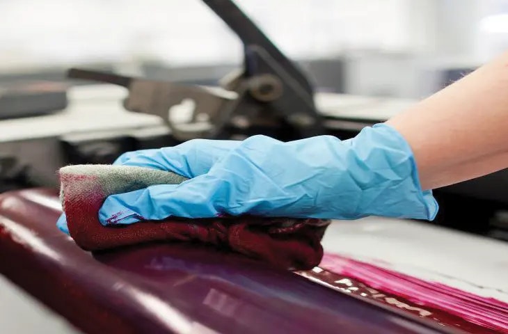 tipogrāfijām tehnisko dvieļu serviss