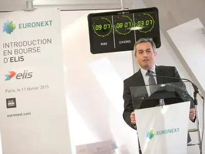 Elis entre en Bourse sur le marché réglementé d'Euronext