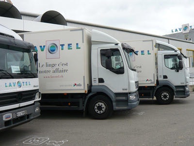 Des camions Lavotel